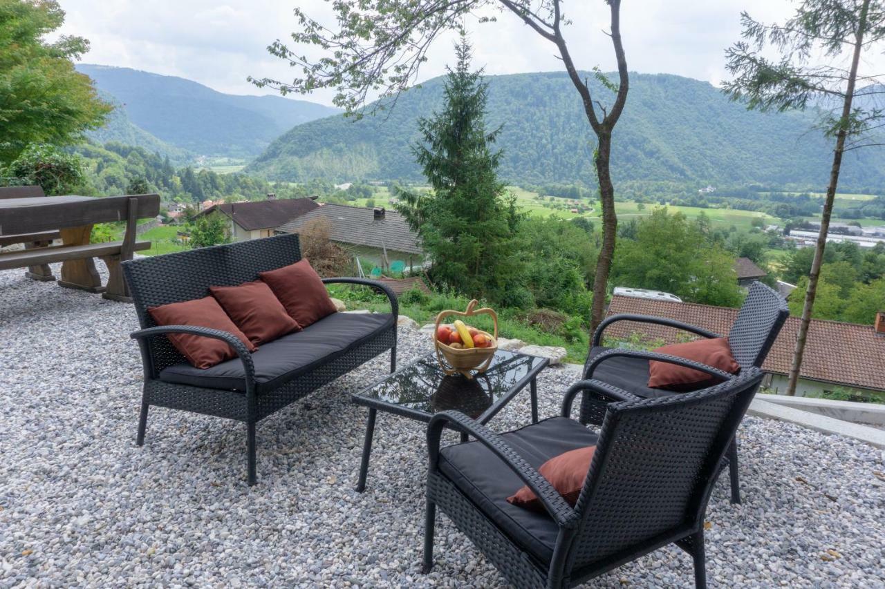 Nature View House With Sauna Tolmin Eksteriør bilde