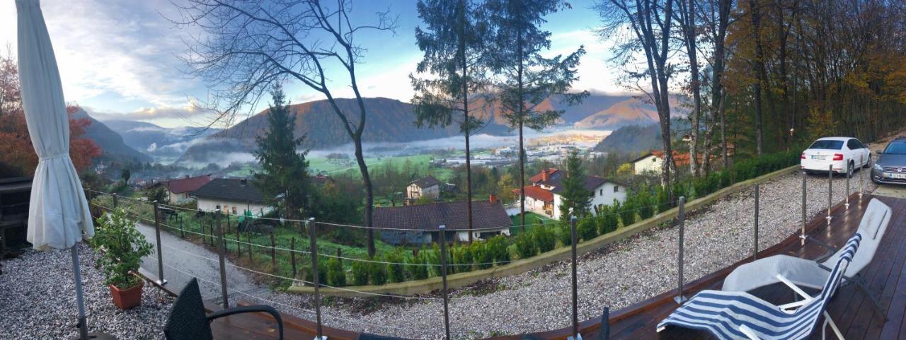 Nature View House With Sauna Tolmin Eksteriør bilde